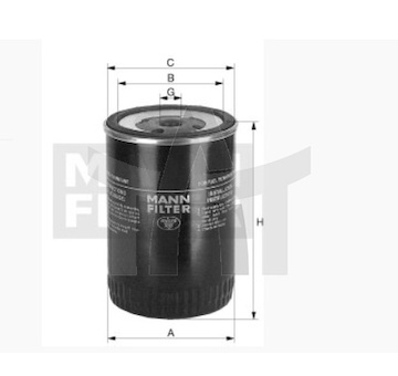Palivový filtr MANN-FILTER WK 940/42
