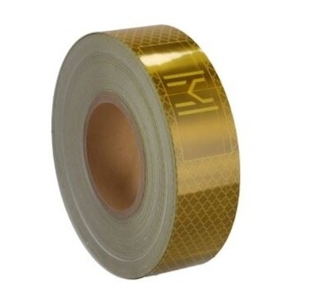 Páska reflexní žlutá 50mm role 50M