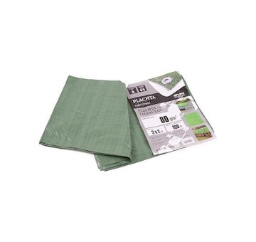 Plachta zakrývací 80g/m2 zelená 2x2m MasiPro 102211