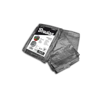 Plachta zakrývací šedá 3x5m 200g BRADAS BR-PLG2003/5
