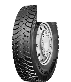 Pneumatika 13 R22.5 TURADOR MAX FORCE D2 zadní 13 R22.5 D2
