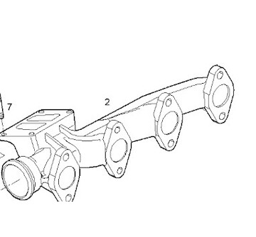 Potrubí výfukové zběrné IVECO