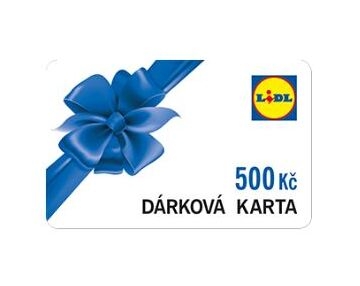 Poukázka LIDL 500Kč