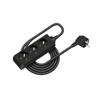 Přívod prodlužovací RPC 03B 3 m 3 zásuvky 3 x 1.0 mm2 RETLUX 50005932