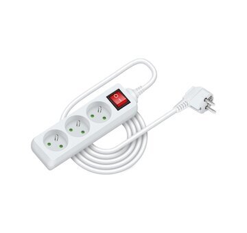 Přívod prodlužovací RPC 20 3 m 3 zásuvky 3 x 1.0 mm2 WS RETLUX 50005911