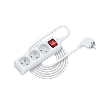 Přívod prodlužovací RPC 21 5 m 3 zásuvky 3 x 1.0 mm2 WS RETLUX 50005913