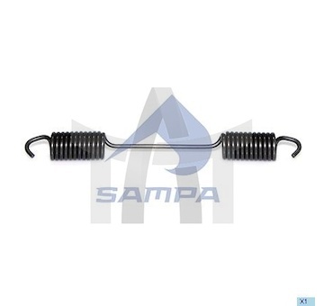 Pružina, brzdová čelist SAMPA 021.371