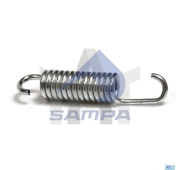Pružina, brzdová čelist SAMPA 070.123