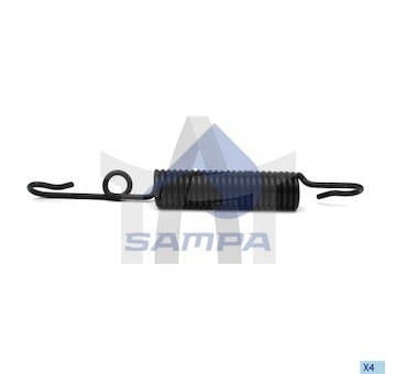 Pružina, brzdová čelist SAMPA 070.186