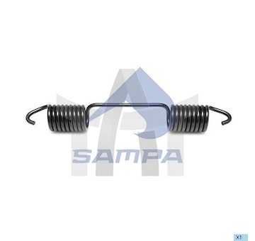 Pružina, brzdová čelist SAMPA 080.050