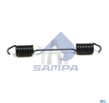 Pružina, brzdová čelist SAMPA 100.128