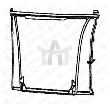 Rám - mřížka chladiče COVIND COV/SCR/115