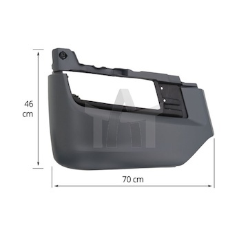 Roh nárazníku MAN TGS pravý dolní COSPEL COS407.12096