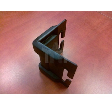 Rohový chránič pásu střední černý KPSW130*100/CZA