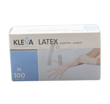 Rukavice latexové M 100 ks bílé 13500022  