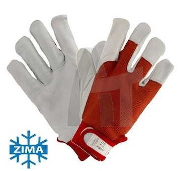 Rukavice pracovní kožené 9