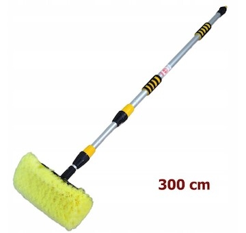 Rukojeť teleskopická ke smetáku ALU, 3m