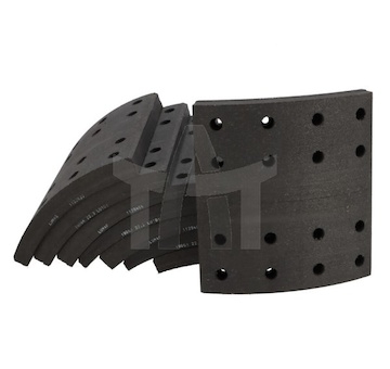 Sada brzdového obloženi - bubnová brzda LUMAG 19063 10 101 10