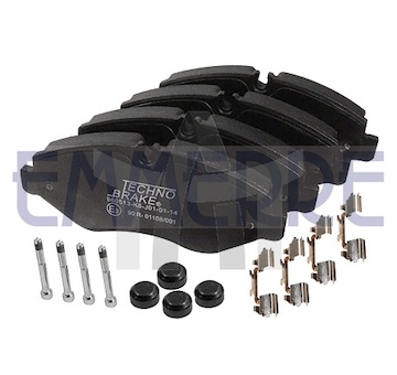 Sada brzdových destiček - kotoučová brzda 06826 960513E3