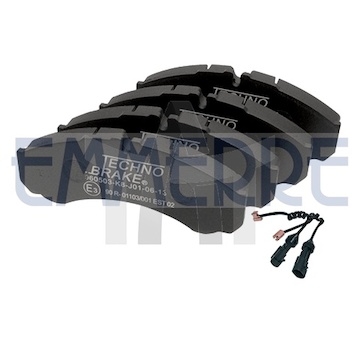 Sada brzdových destiček - kotoučová brzda 06826 961082