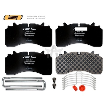 Sada brzdových destiček - kotoučová brzda LUMAG 29162 00 901 10