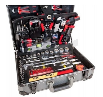 Sada nářadí v kufru 127ks nástavce C7464 75255  
