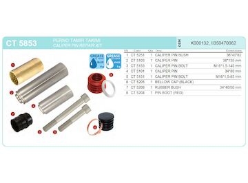 Sada opravárenská třmenu Knorr-vodítka SB6/SB7