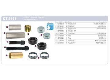 Sada opravná třmenu MERITOR Volvo FH/FM TAT