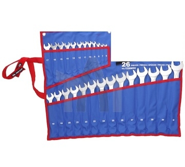 Sada plochých-ocelových klíčů 6-32 KING T