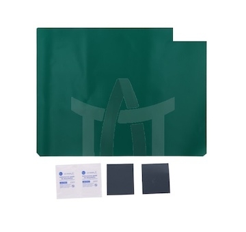 Samolepka na opravu plachty zelená HPLAST/H7452