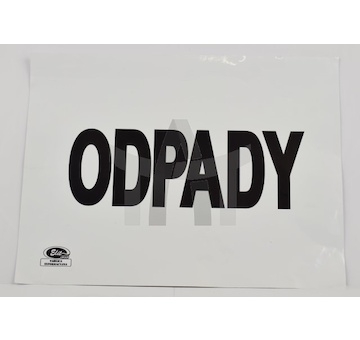 Samolepka odpad 300x400 101-05W-481