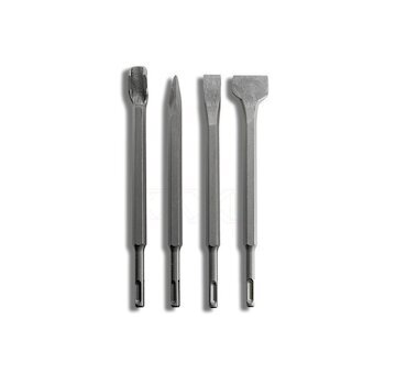 Sekáče SDS PLUS sada 4ks 250mm plochý 20mm plochý 40mm špičatý drážkovací MAR-POL M23600