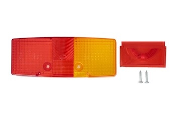 Sklo krycí světlometu levé