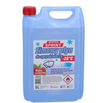 Směs do ostřikovačů zimní -20°C 5L lesní jahody PLAK