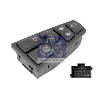 Spínač, zvedací zařízení oken DT Spare Parts 2.25341