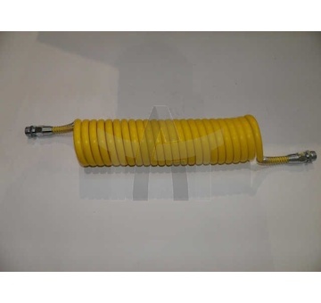Spirálová pneumatická hadice M22 žlutá PA/M22/6,5M/Z