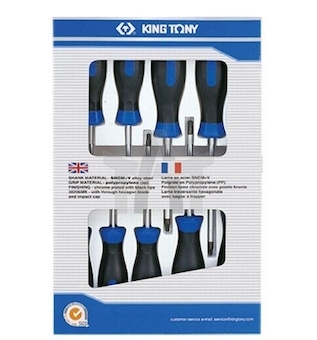 Šroubováky 9 ks TORX KING TONY KING T