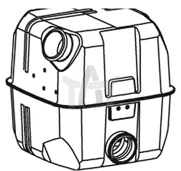 Střední-/zadní tlumič výfuku DINEX DIN68327