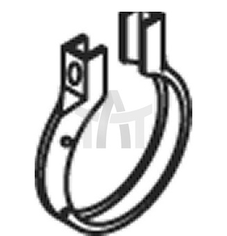 Svěrná objímka - výfukový systém DINEX DIN51894