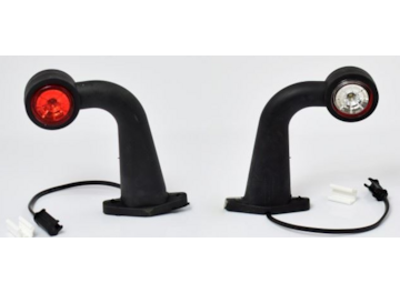 Světlo poziční - tykadlo dlouhé zahnuté LED FRISTOM