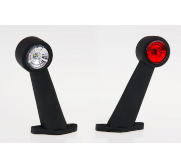 Světlo poziční - tykadlo dlouhé zkosené, LED, FRISTOM