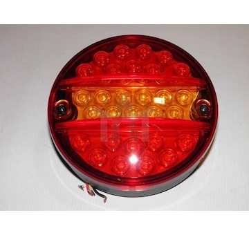 Světlo sdružené 3-segment LED kulaté žluto-červený SERTPLAS 0380L