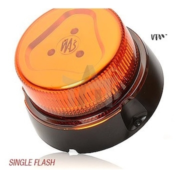 Světlo výstražné žluté LED 12/24V WAS W126/866.1