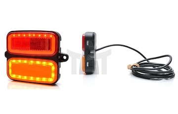 Světlo zadní diodové 12/24V 4-funkční WAS 1482  