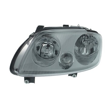 Světlomet levý (H1/H7, elektrické, s motorem) VW CADDY III, TOURAN I 02.03-08.10