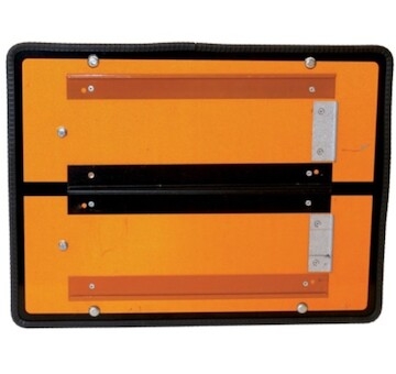 Tabulka ADR sklopná 400x300 včetně držáku