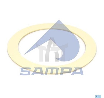 Těsnicí kroužek hřídele, náboj kola SAMPA 070.018