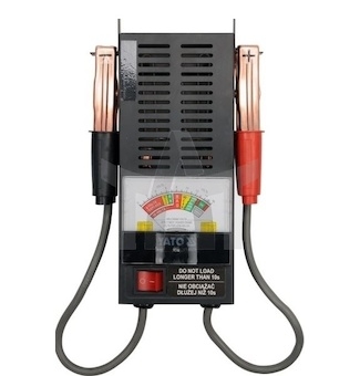 Tester akumulátoru analogový 6/12V YATO YT-8310