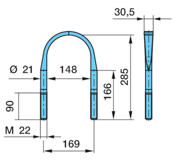 Třmen pera Feldbinder