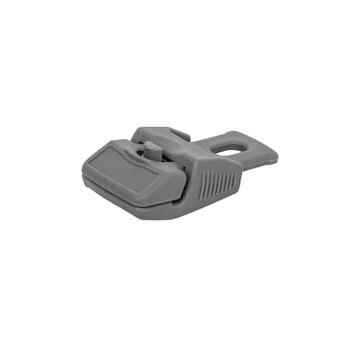 Upínací spona na plachty sítě tkaniny šedá 1ks BUNGEE CORD CLIPS BRADAS BR-BCK2-L